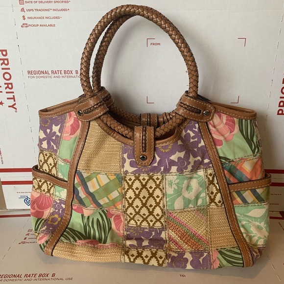 Fossil Patchwork Purse - Picture 2 of 8